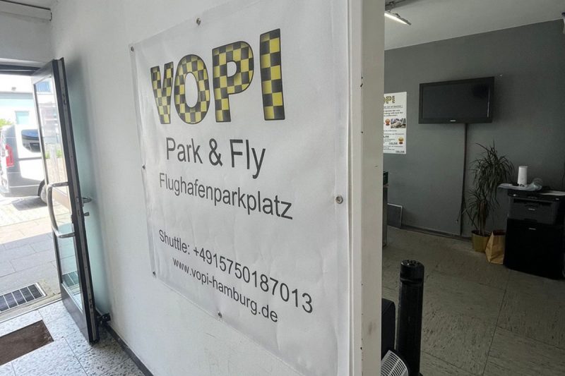 Park-fly Service Hamburg Flughafen www.vopi-hamburg.de